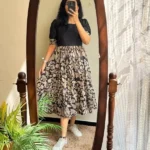 Cotton Hakoba Middie Dress