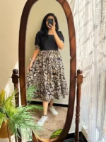 Cotton Hakoba Middie Dress