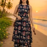 Cotton Printed Kurti and Palazzo Set
