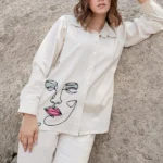 Explore Breathable Chic Brush Printed co ord Sets