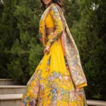Yellow Fully Stiched Kalamkari Lehenga Choli