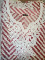 English pink colour lehriya printed farsi suit set